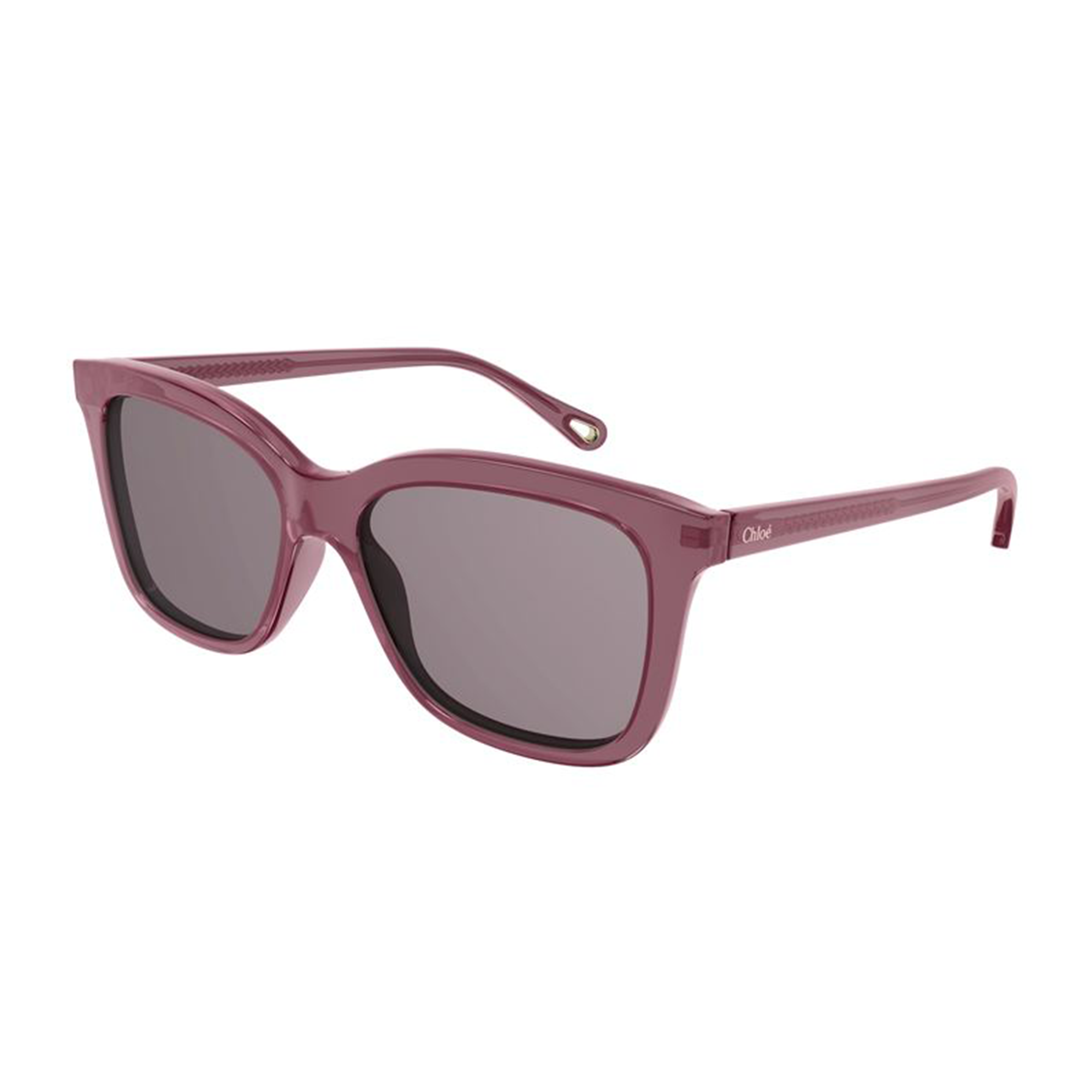 Chloé CH0079S 004 Vermelho Translúcido Rosa Total - Sol - 56 mm