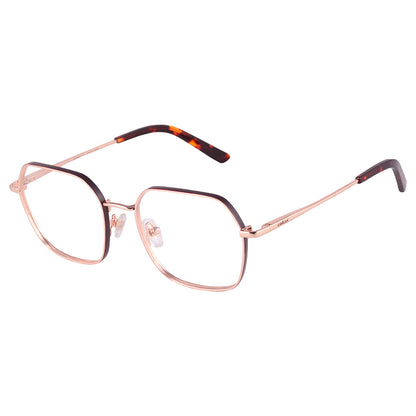 Colcci C6198 Dourado Brilho e Marrom Fosco - Lente 5,4 cm  - Grau
