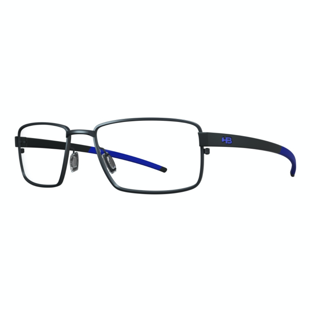 HB Duotech 93422 Matte Black / Matte Black - Lente 5,5 cm  - Grau