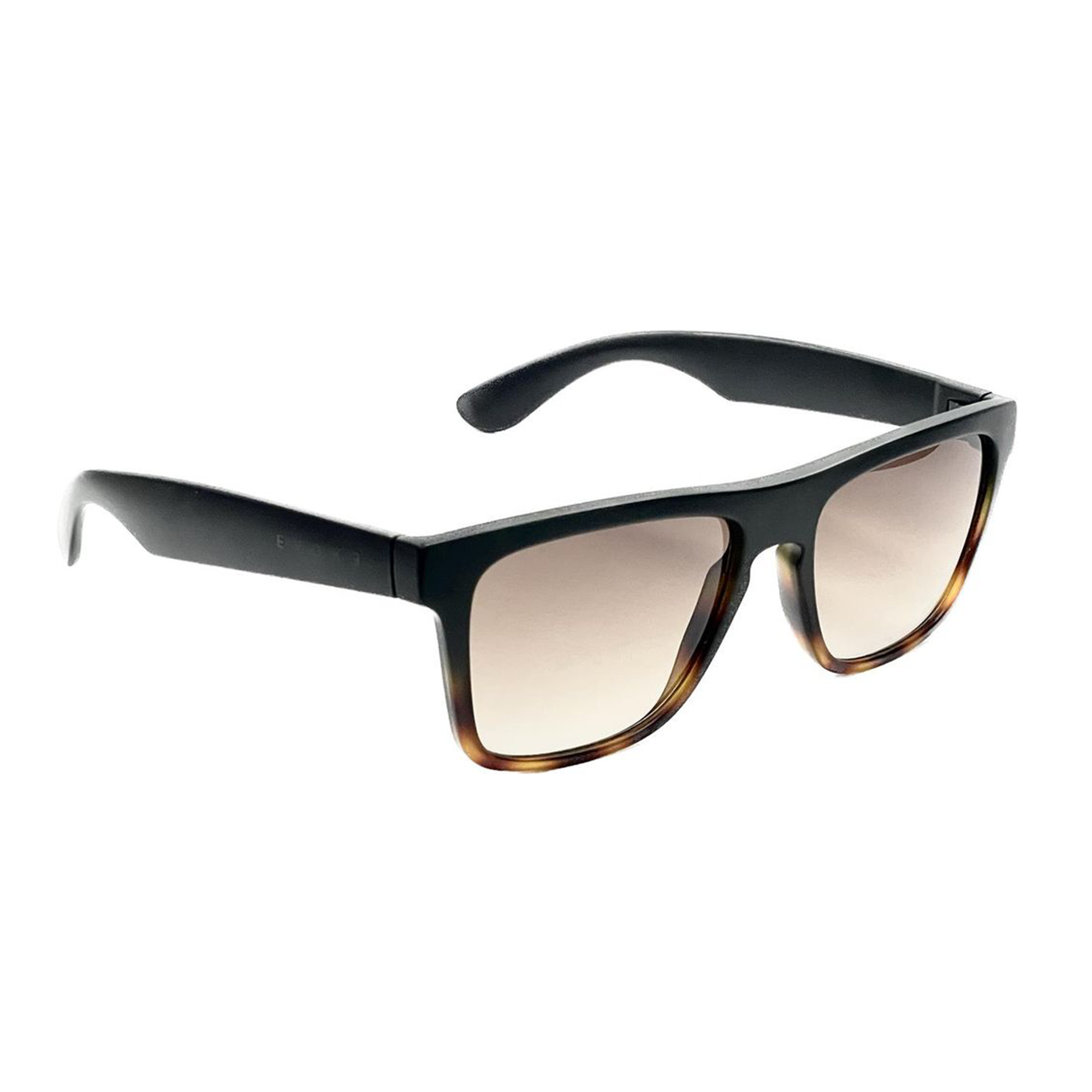 Evoke EVK 24 A21 Black Matte Turtle Brown Gradient - Sol - Tam 56 mm