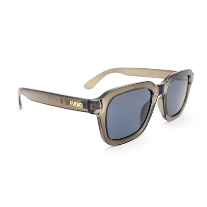 Evoke EVK 52 E02 Cinza Translúcido Preto - Sol 52 mm