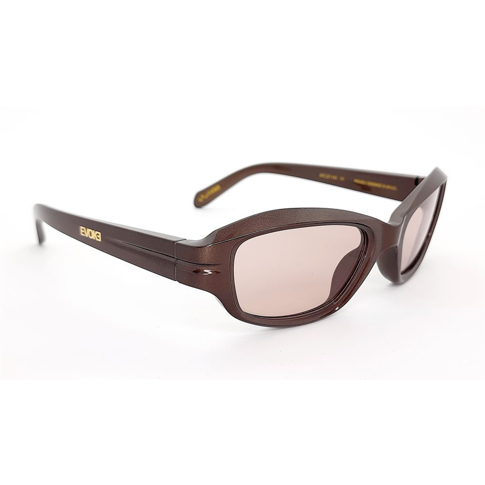 Evoke EVK 61 G01 A01 Metalic Brown Brown Total - Sol - Tam 55 mm