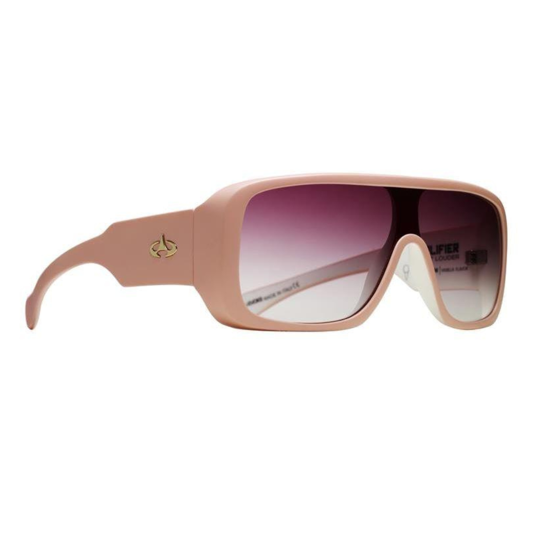 Óculos de Sol Evoke Amplifier Ice Cream - Pink White Matte/ Brown Degradê