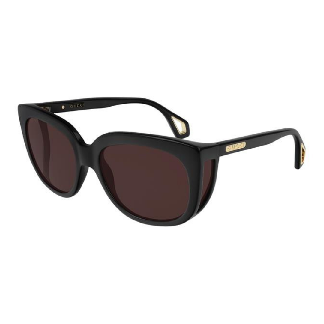 Gucci GG0468S 001 Preto - Sol - 57 mm