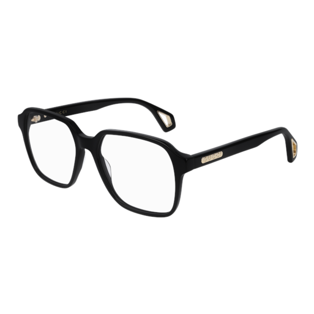 Gucci GG0469O 001 Preto - Grau - 56 mm