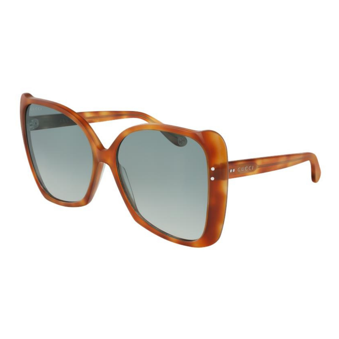 Gucci GG0471S 003 Marrom Mesclado - Sol - 62 mm