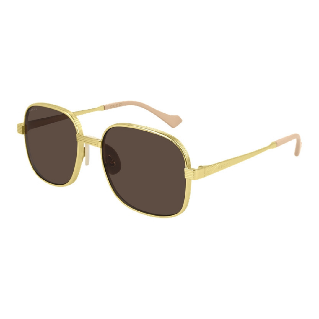 Gucci GG0788S 002 Dourado - Sol - 55 mm