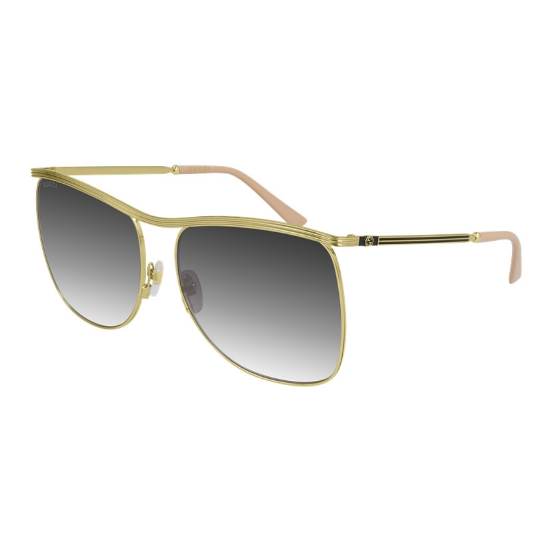 Gucci GG0820S 001 Dourado - Sol - 63 mm