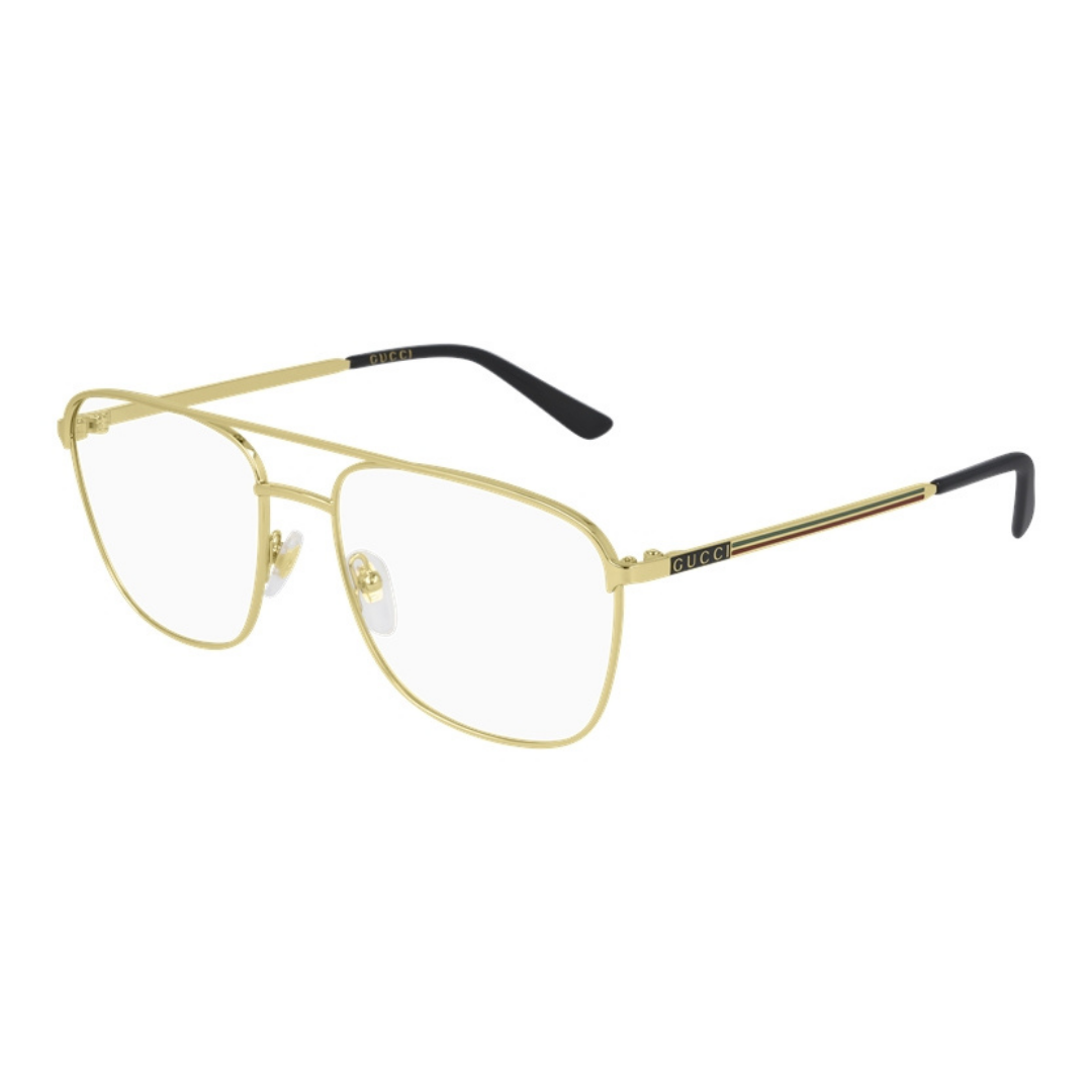 Gucci GG0833O 002 Dourado - Grau - 55 mm