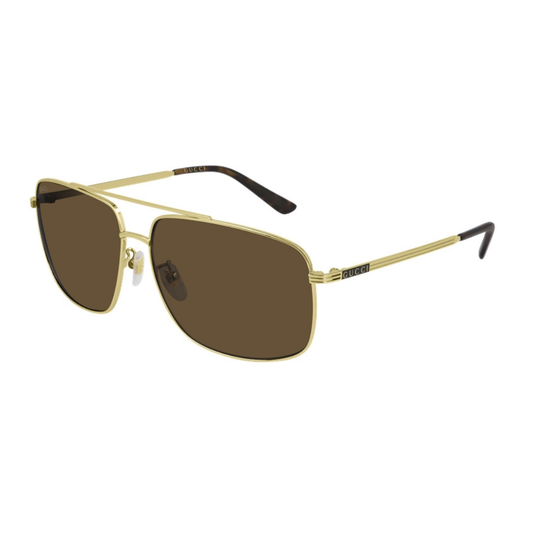 Gucci GG0836SK 002 Dourado - Sol - 63 mm