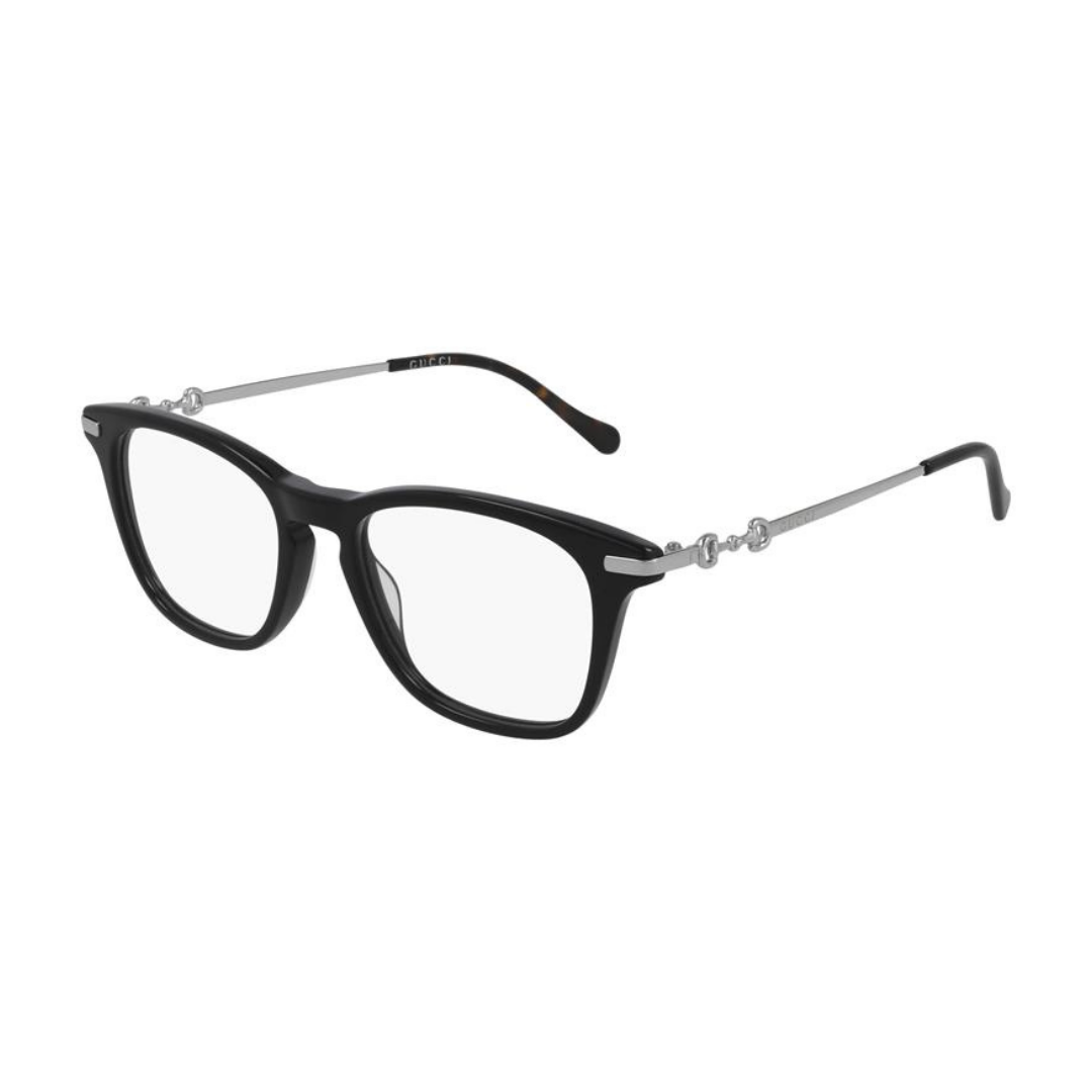 Gucci GG0919O 001 Preto e Cinza - Grau - 50 mm