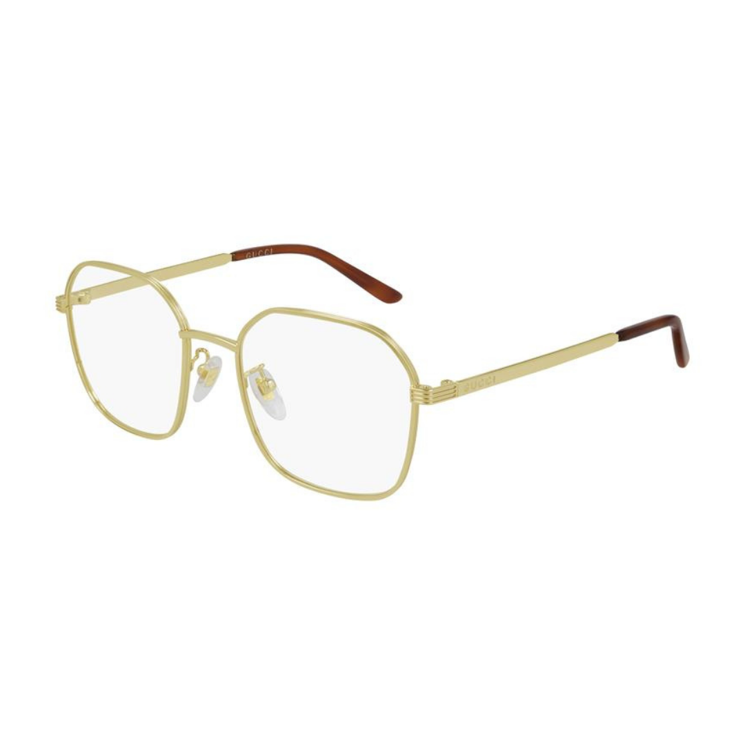 Gucci GG0946OA 002 Dourado - Grau - 52 mm