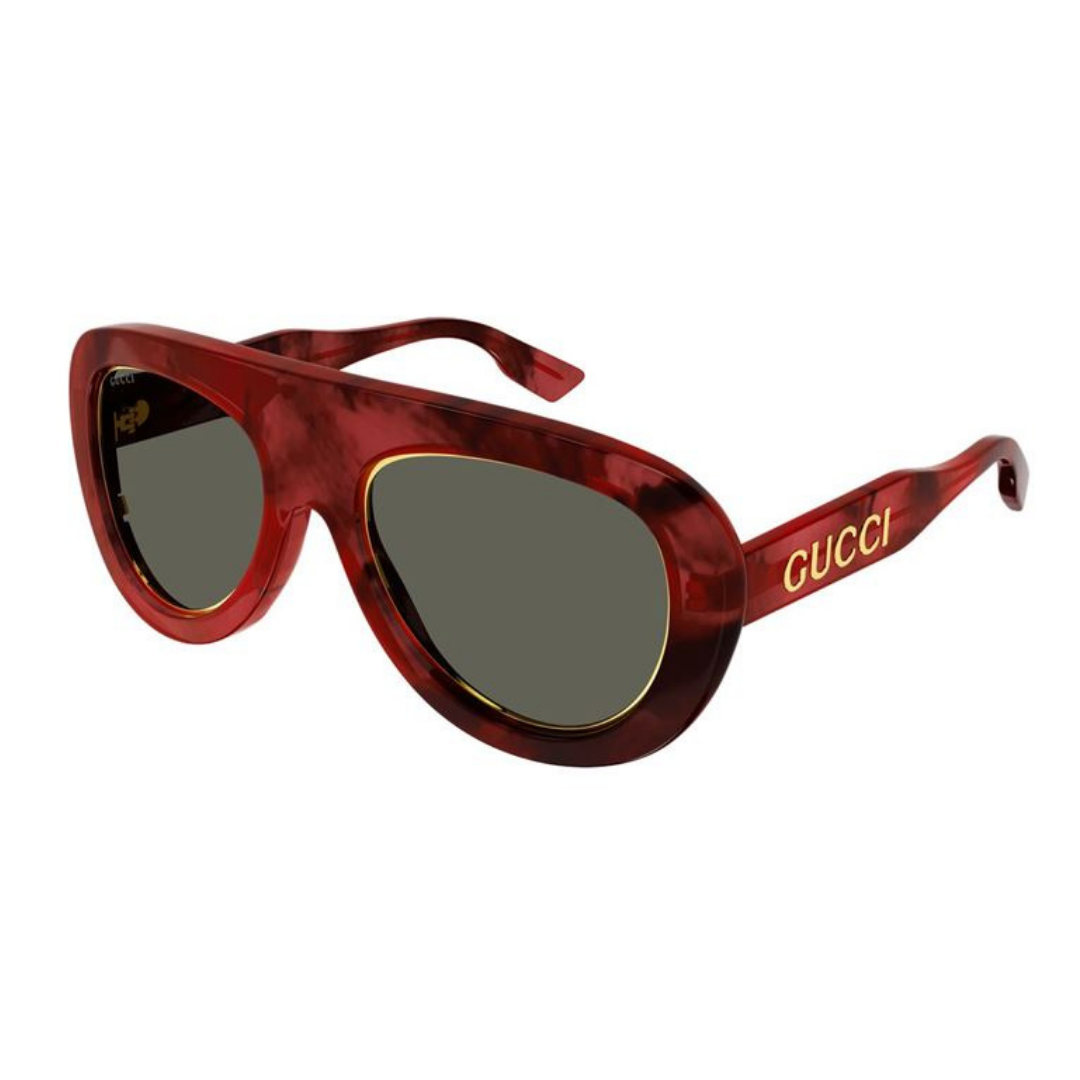 Gucci GG1152S 003 Marrom Mesclado - Sol - 54 mm