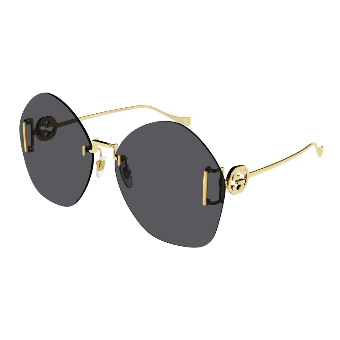 Gucci GG1203S 002 Dourado - Solar - 65 mm