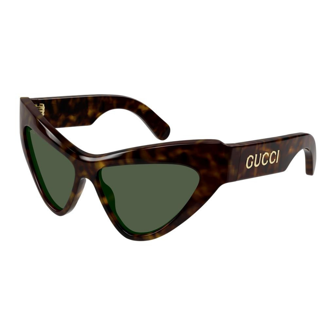 Gucci GG1294S 004 Marrom Mesclado - Sol - 57 mm