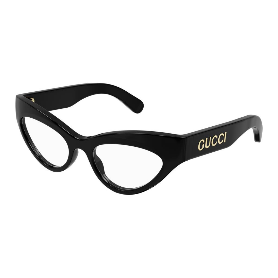 Gucci GG1295O 001 Preto - Grau - 53 mm