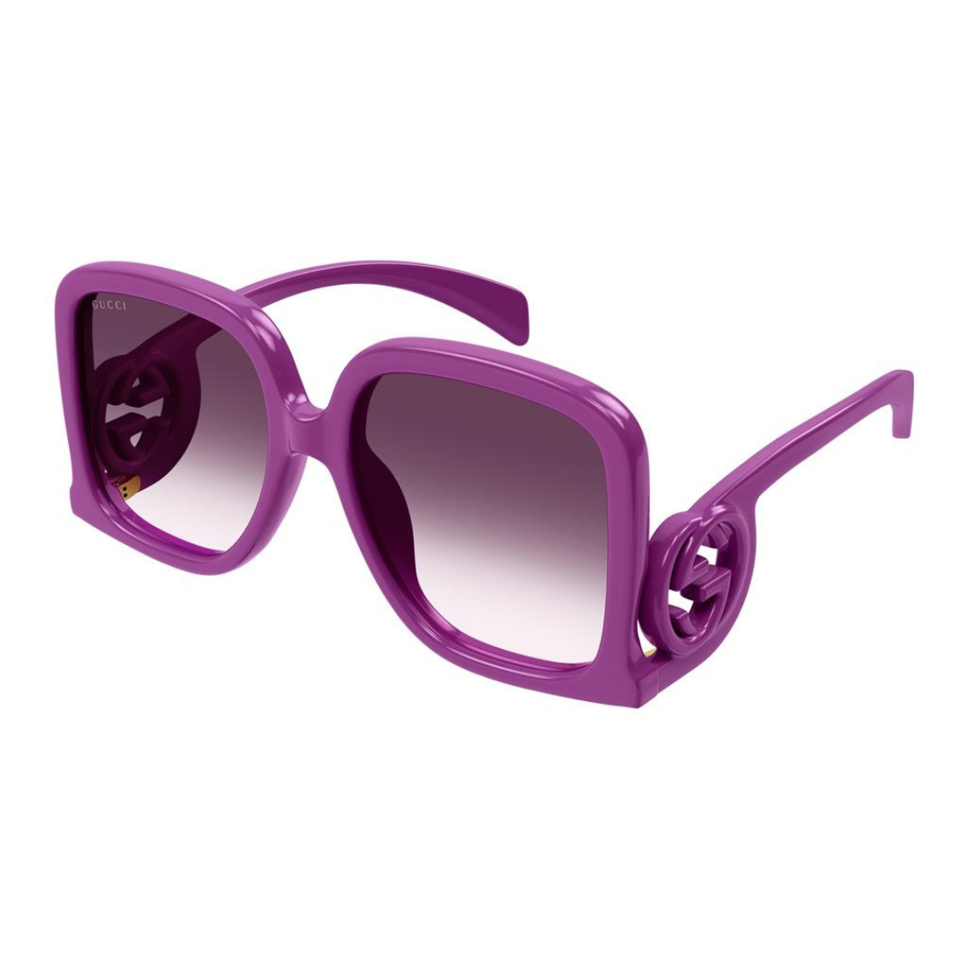 Gucci GG1326S 004 Roxo - Sol - 58 mm