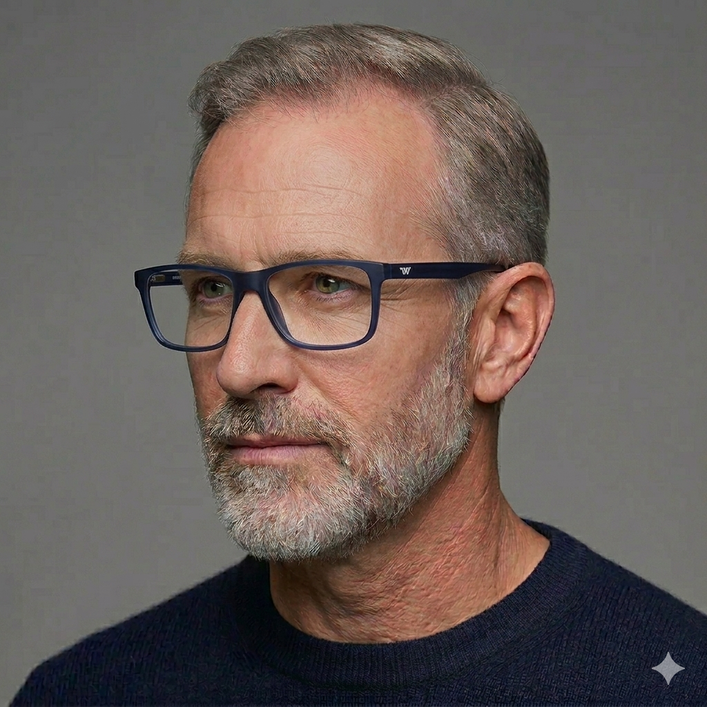 Wee W0151 T01 Azul Translúcido Fosco - Grau - 55 mm