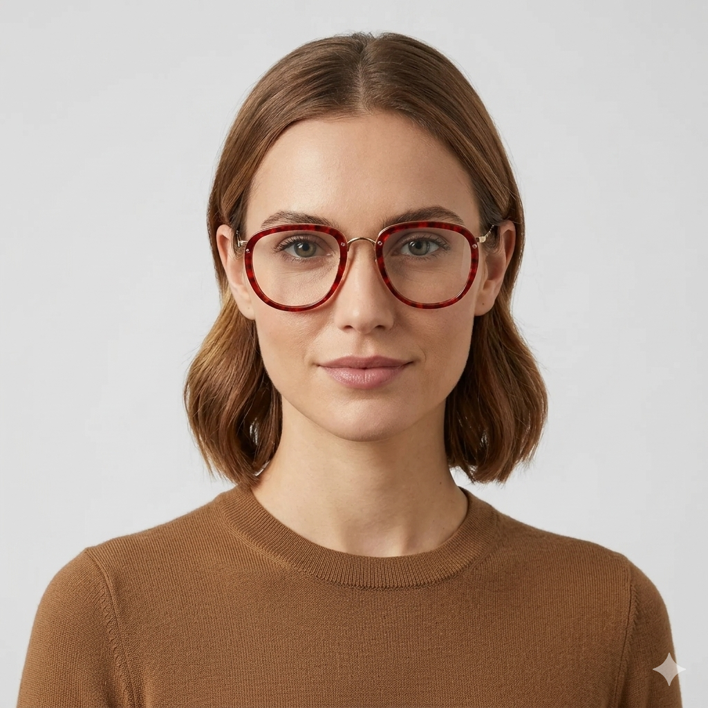 Gucci GG0675O 005 Marrom Mesclado - Grau - 52 mm