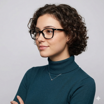 Wee W0150 A01 Preto Brilho - 56 mm  - Grau