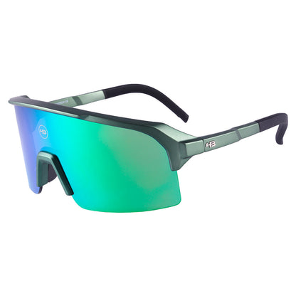 HB Edge esportivo Matte Metallic Green Chromen - Solar - TAM 160 mm