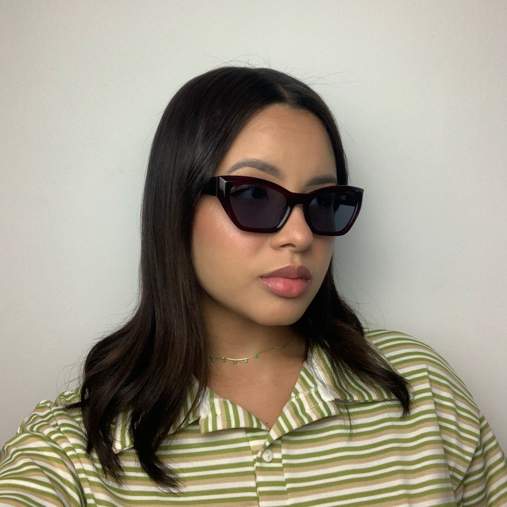 Evoke EVK 42 C02 Vinho Translúcido Azul - Sol - 52 mm