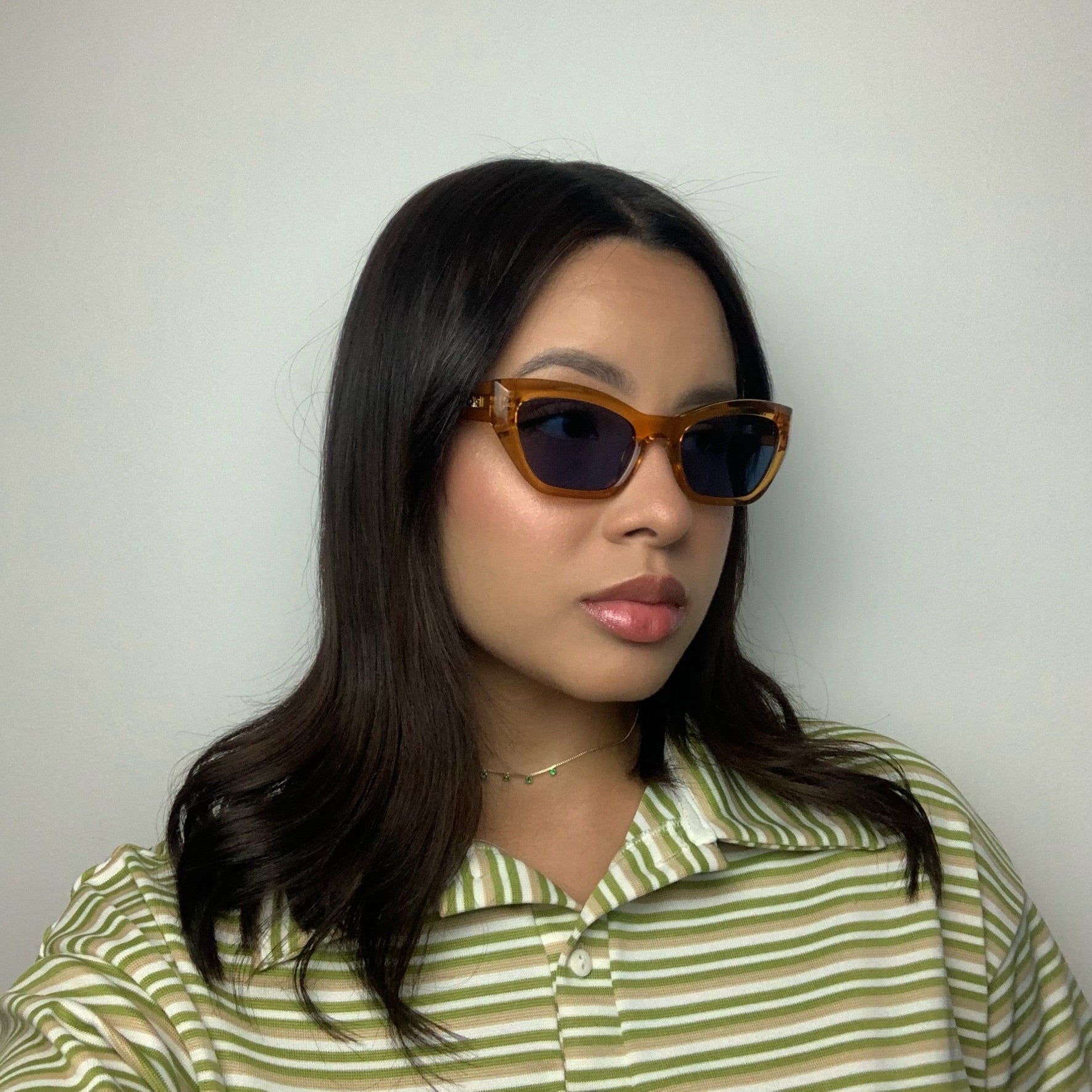 Evoke EVK 42 L02 Laranja Translúcido Azul - Sol - 52 mm