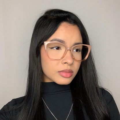 Colcci Bandy 4 Y Clip On Nude Degrade Translucido - Grau - 52 mm