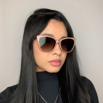 Colcci Bandy 4 Y Clip On Nude Degrade Translucido - Grau - 52 mm