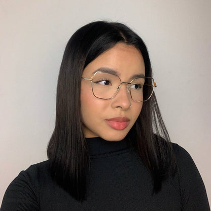 Hickmann Fresia 1 HI10060 01A Dourado - Grau - 53 mm