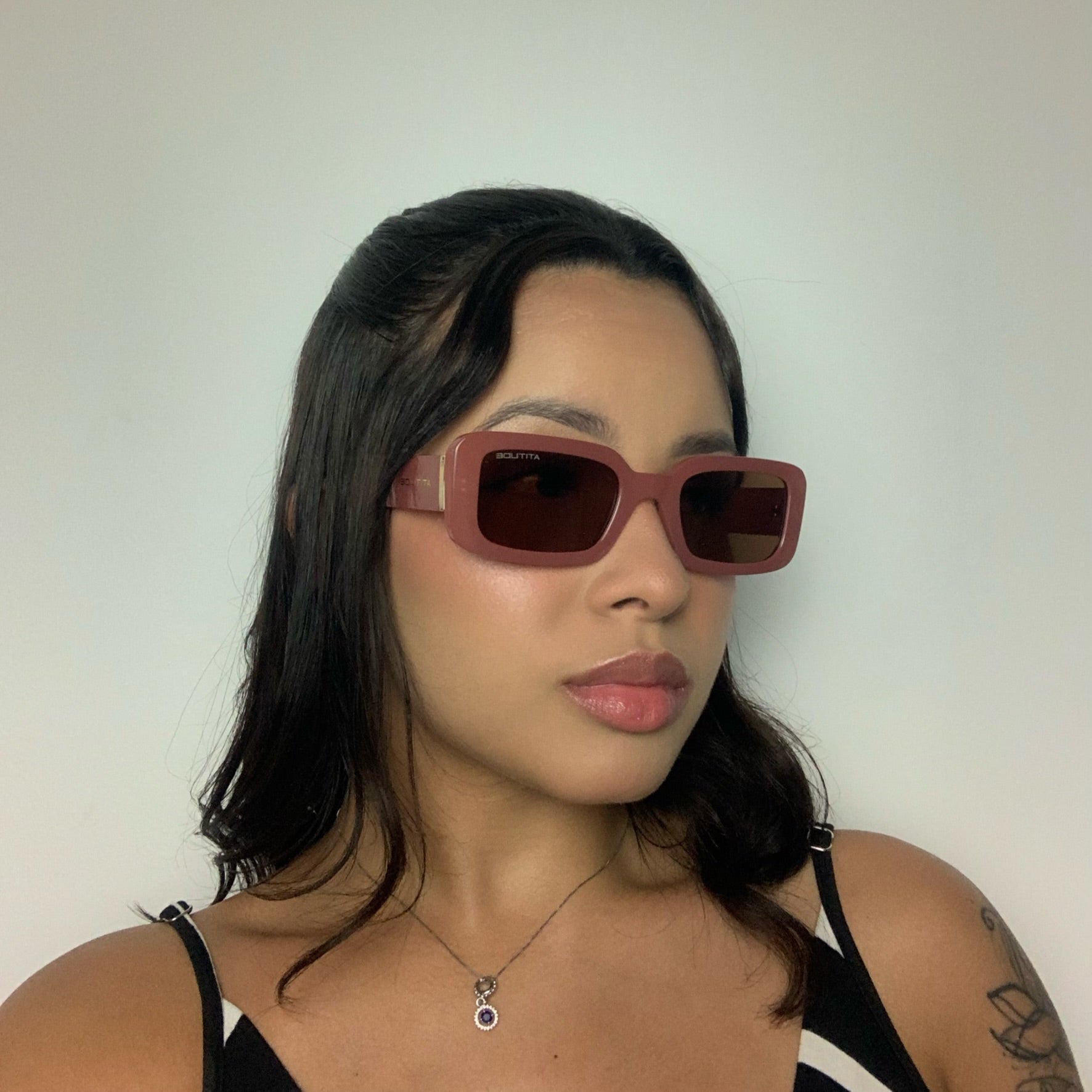 Atitude AT8212 G01 Marrom Translúcido Brilho Marrom - Sol - 52 mm