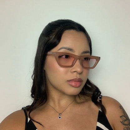 Atitude AT8119 G01 Marrom Translúcido Rosa Degradê - Sol - 52 mm