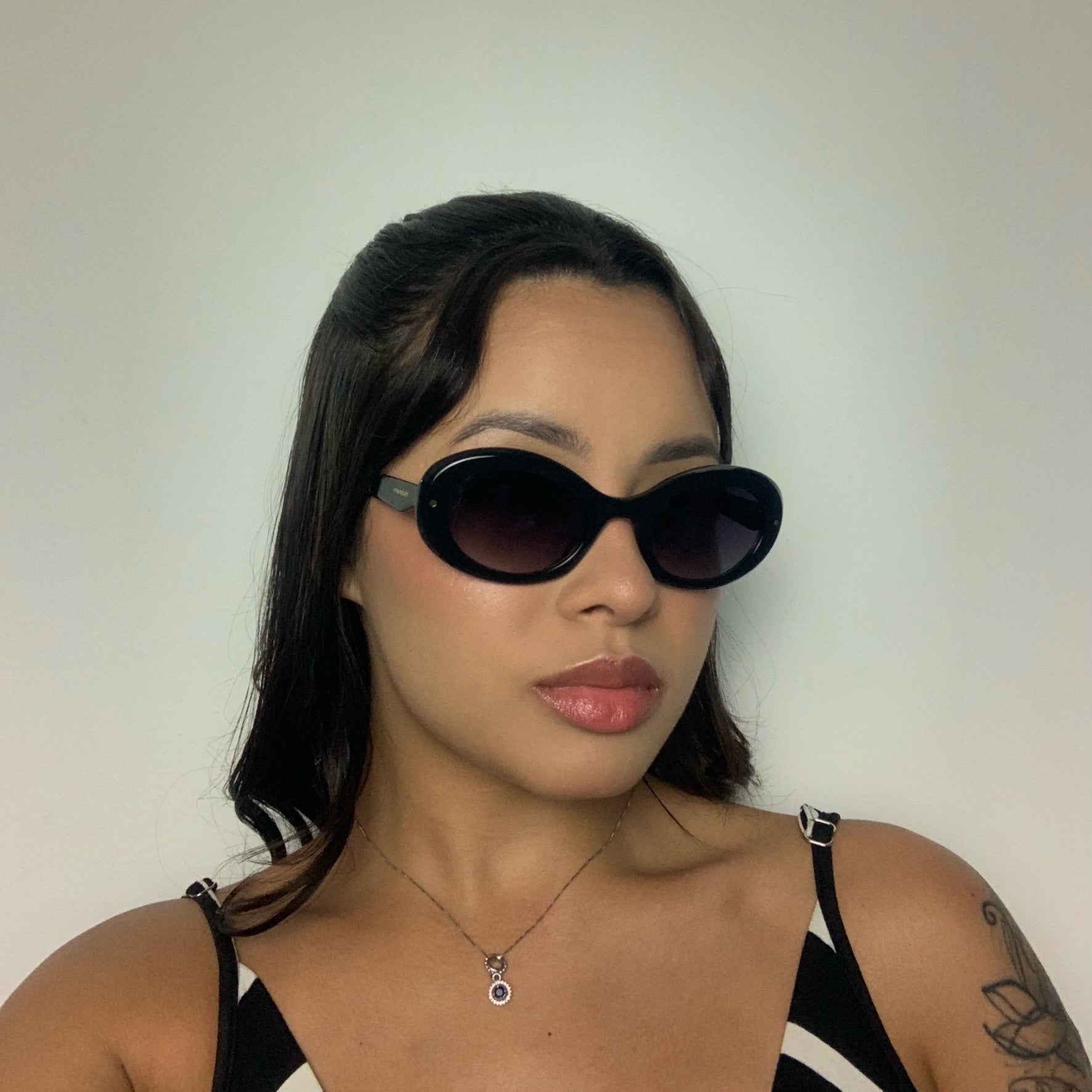 Hickmann HI90019 A01 Preto Brilho Preto Degradê - Solar - 50 mm