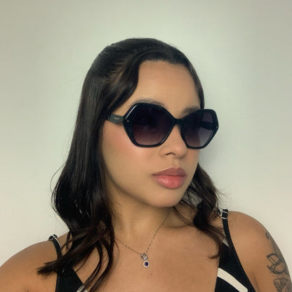 Hickmann HI90018 A01 Preto Brilho Preto Degradê - Sol - 52 mm