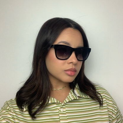 Òculos de Sol Evoke EVK 31 BRA01 Preto Brilho Preto Degradê - Sol - 53 mm