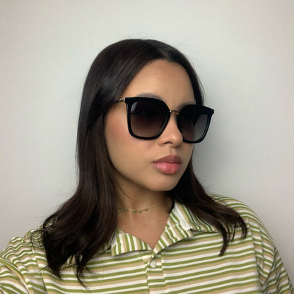 Ana Hickmann 15 Anos São Paulo II Night Preto Brilho Preto Degradê - Sol - 54 mm