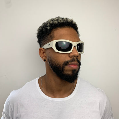 Evoke The Mask N11 Off White Fosco Preto -  Sol - 59 mm