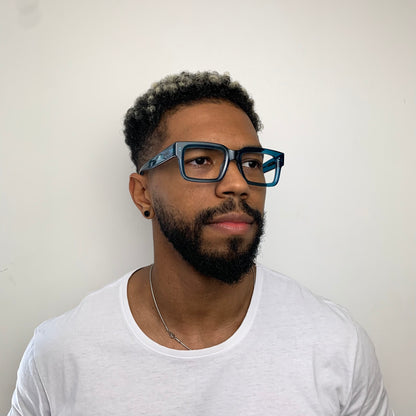 Evoke For You DX172 E02 Azul Translúcido - Grau - 50 mm