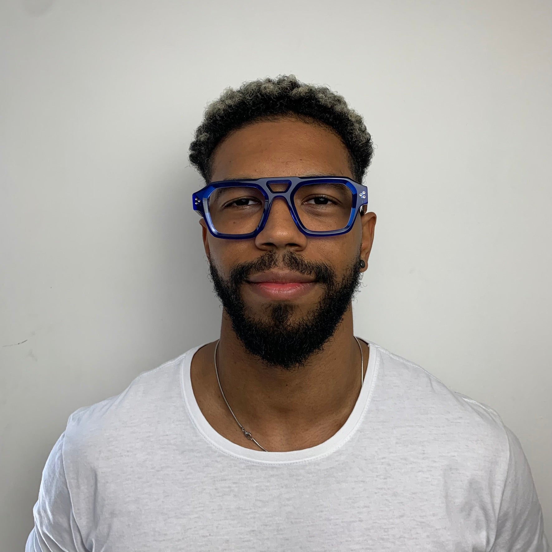 M'KENZY BAF6039 Azul Translúcido e Marrom - Grau - 50 mm