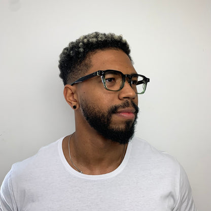 M'KENZY DJ9073 Marrom Mesclado e Verde - Grau - 49 mm