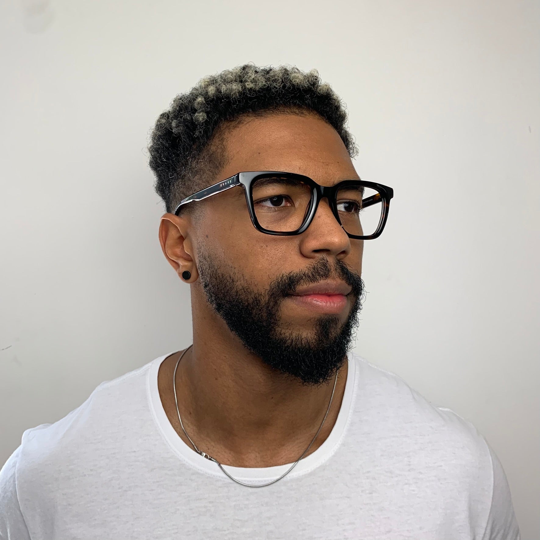 Evoke Clip on Square II G21 Marrom Mesclado - Grau - 52 mm