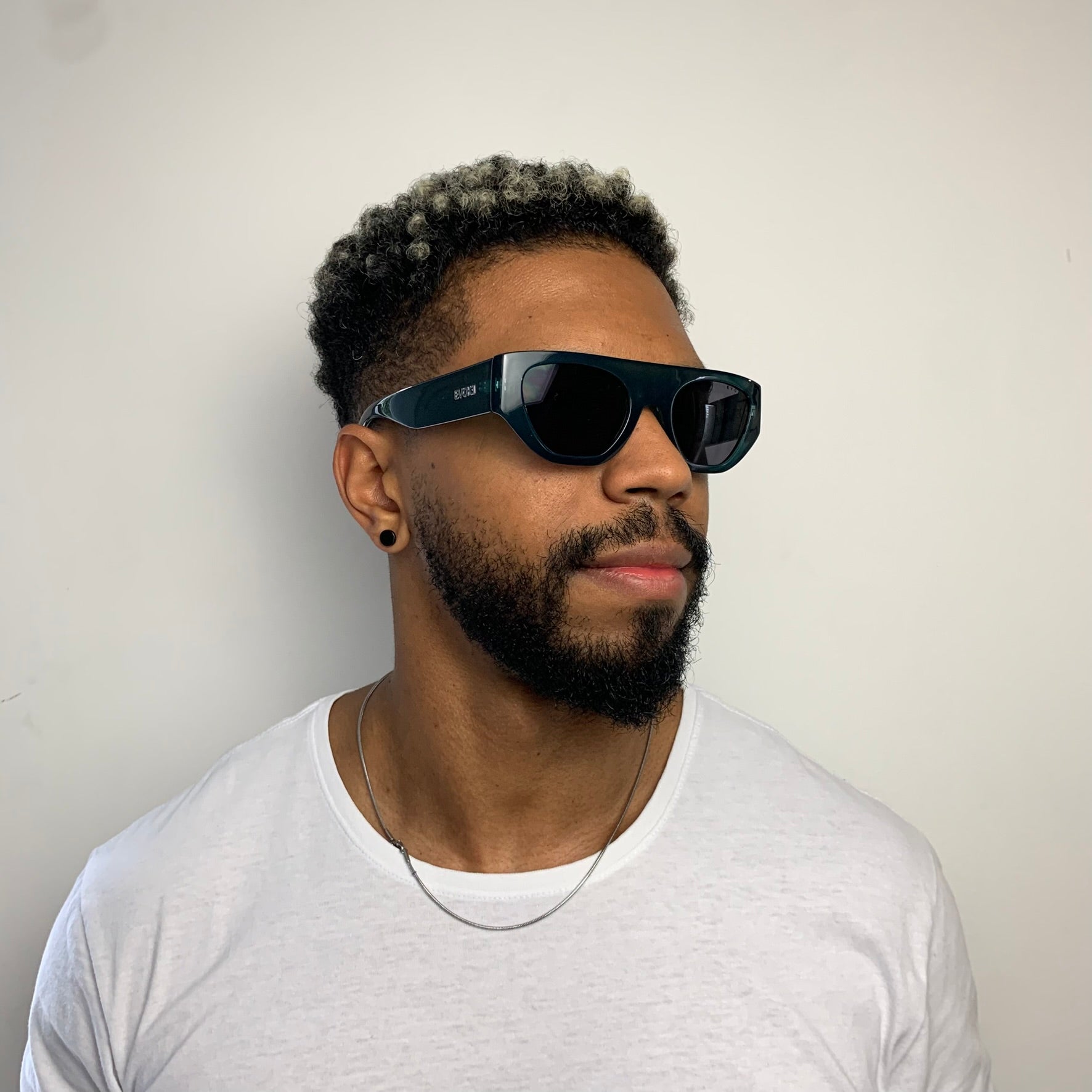 Evoke Kurt E02 Verde Translúcido Brilho Preto - Sol - 52 mm