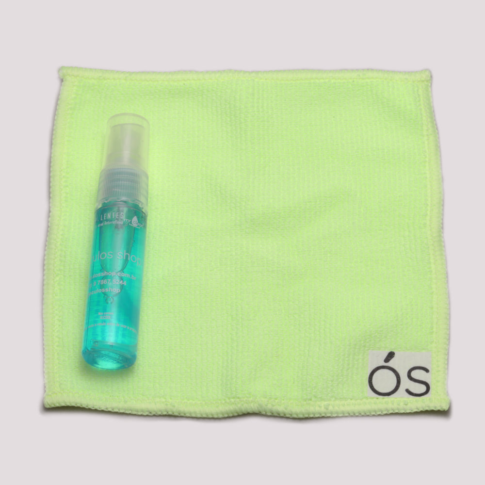 Kit de Limpeza (Limpa lentes + Microfibra)