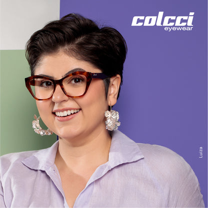 Colcci Luiza Terracota Brilho - Grau - 55 mm