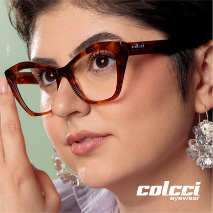 Colcci Luiza Terracota Brilho - Grau - 55 mm