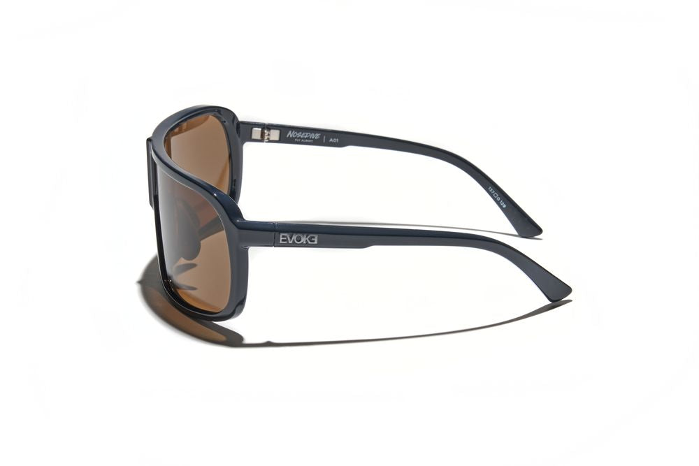 Evoke Nosedive High-end A01 Midnight Shine Silver Brown Total - Lente 137 MM - Sol