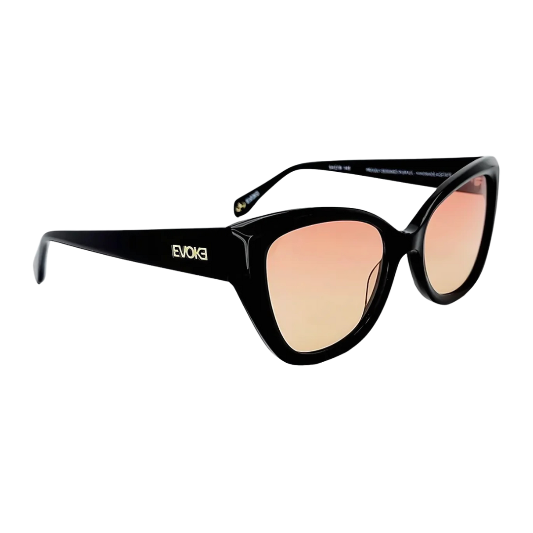 Evoke EVK 43 A03 Black Gold Rose Gradient - Sol - Tam 54 mm