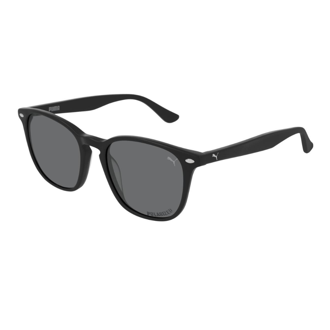 Puma PE0079S 001 Preto Fosco Preto Polarizado - Sol - 51 mm
