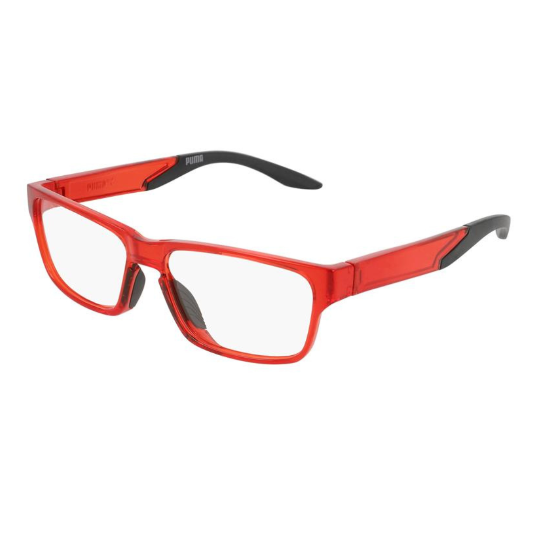 Puma PU0187O 004 Vermelho - Grau - 56 mm