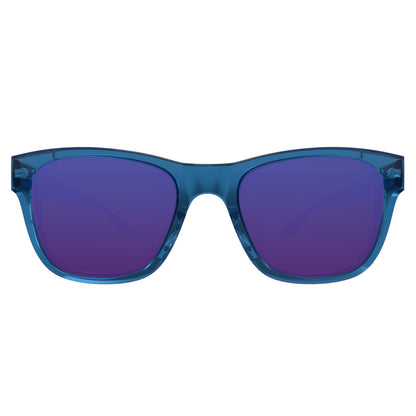 HB Sultan M. Naval Blue/ Blue Polarized Lente 5,3 cm  - Grau